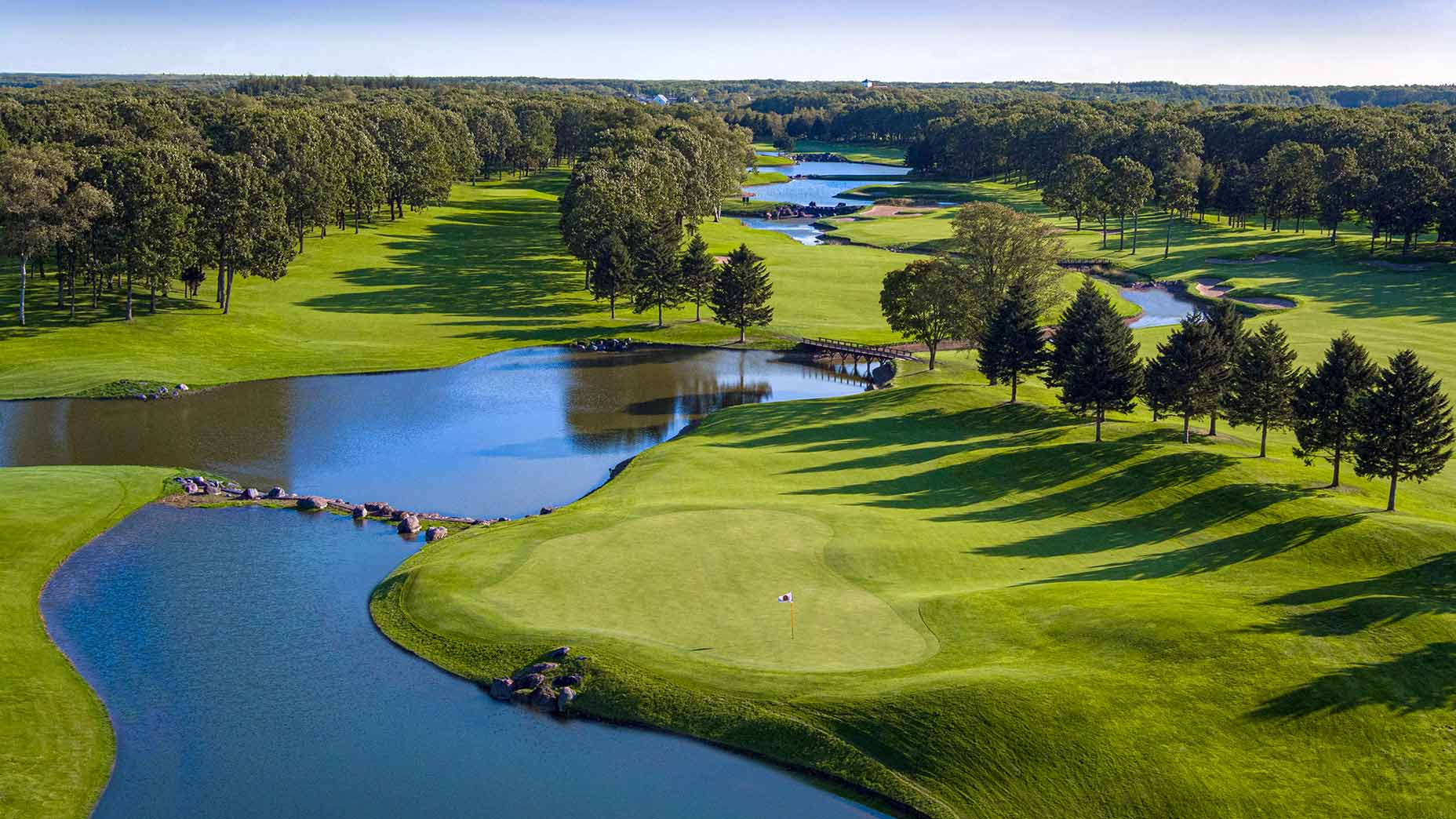 Hokkaido classic golf course in japan