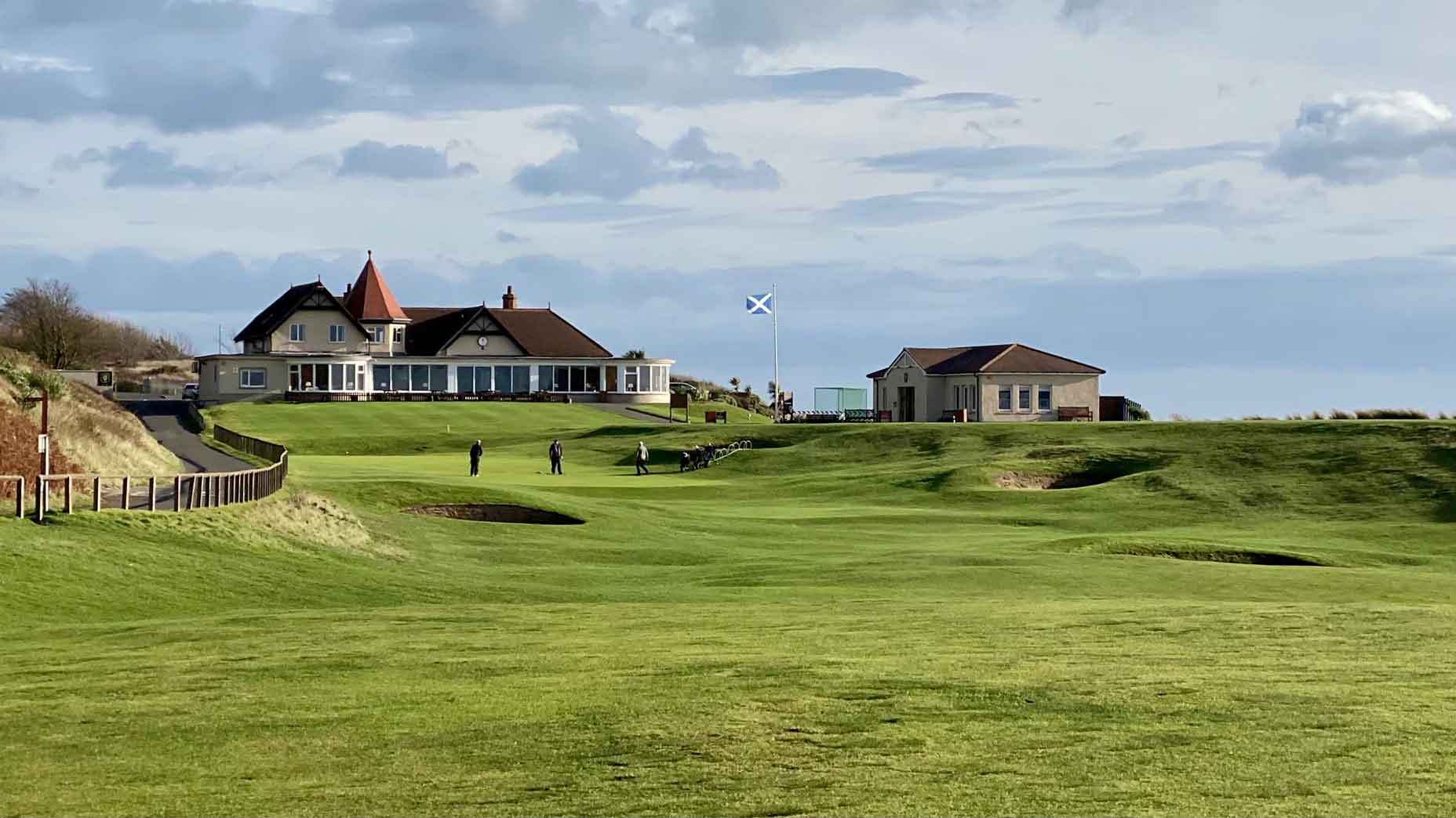 The "Old" at Leven, an Old Tom Morris design that only exists one day a year.