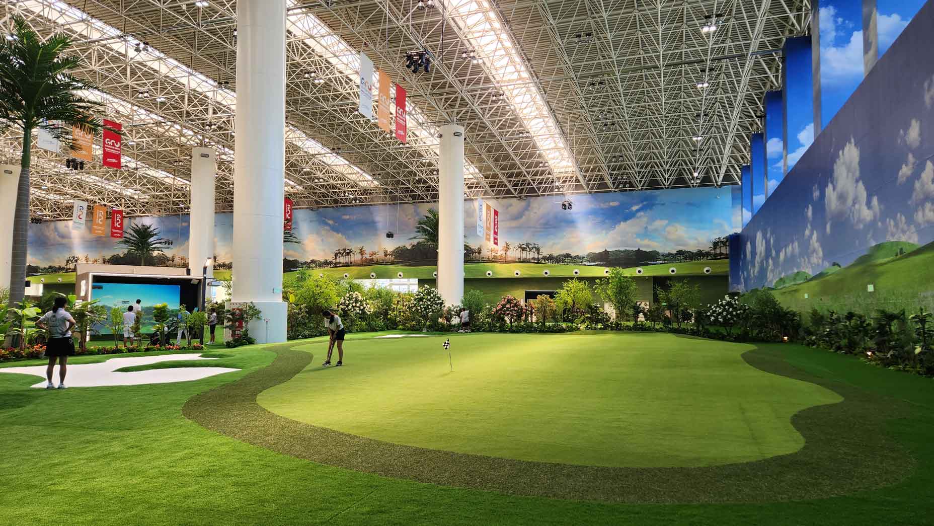 Is this outlandish indoor course the future of golf design?