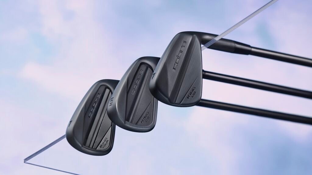 Cobra King Black Edition irons