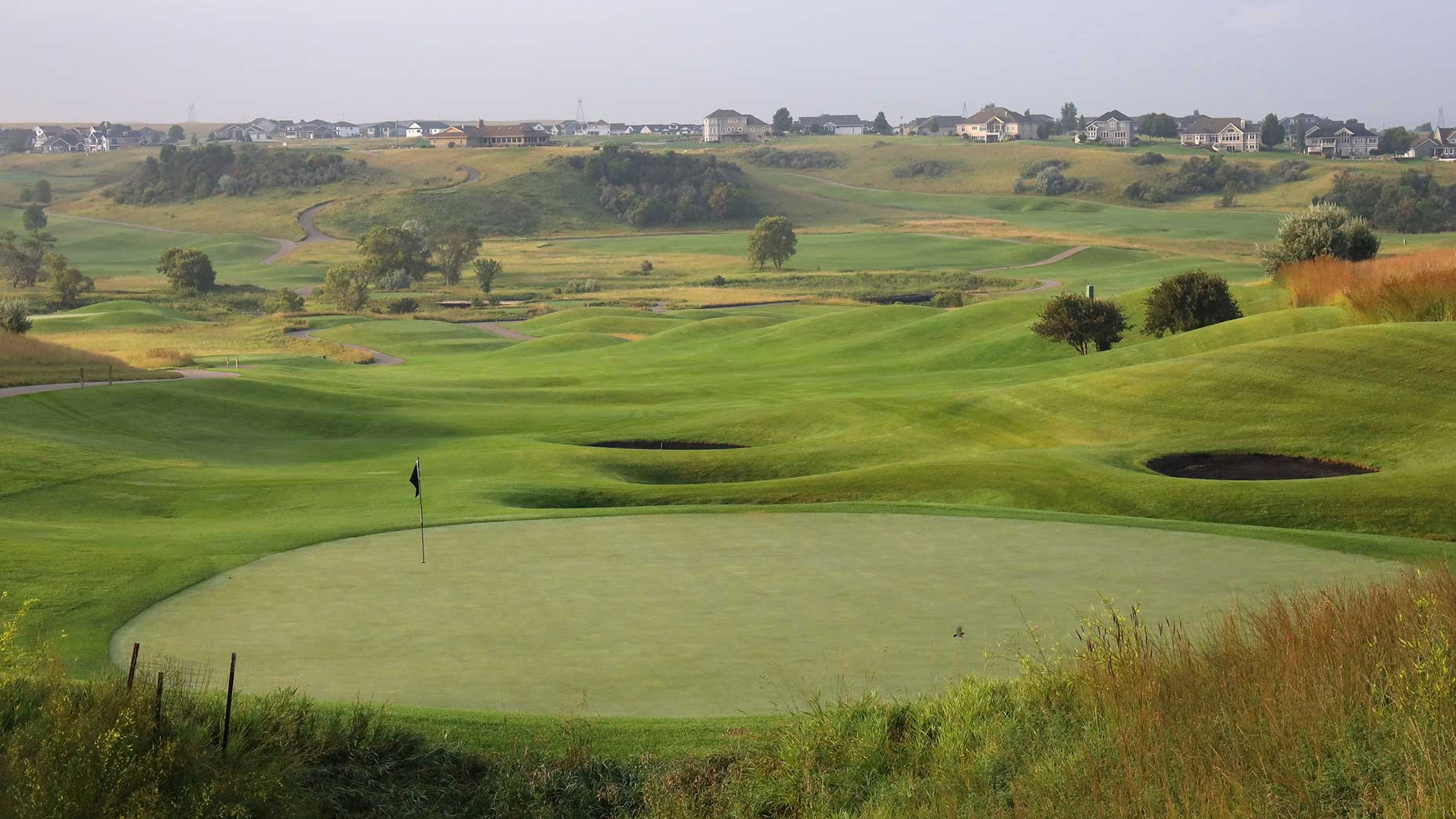 the 11th hole at hawktree in north dakota