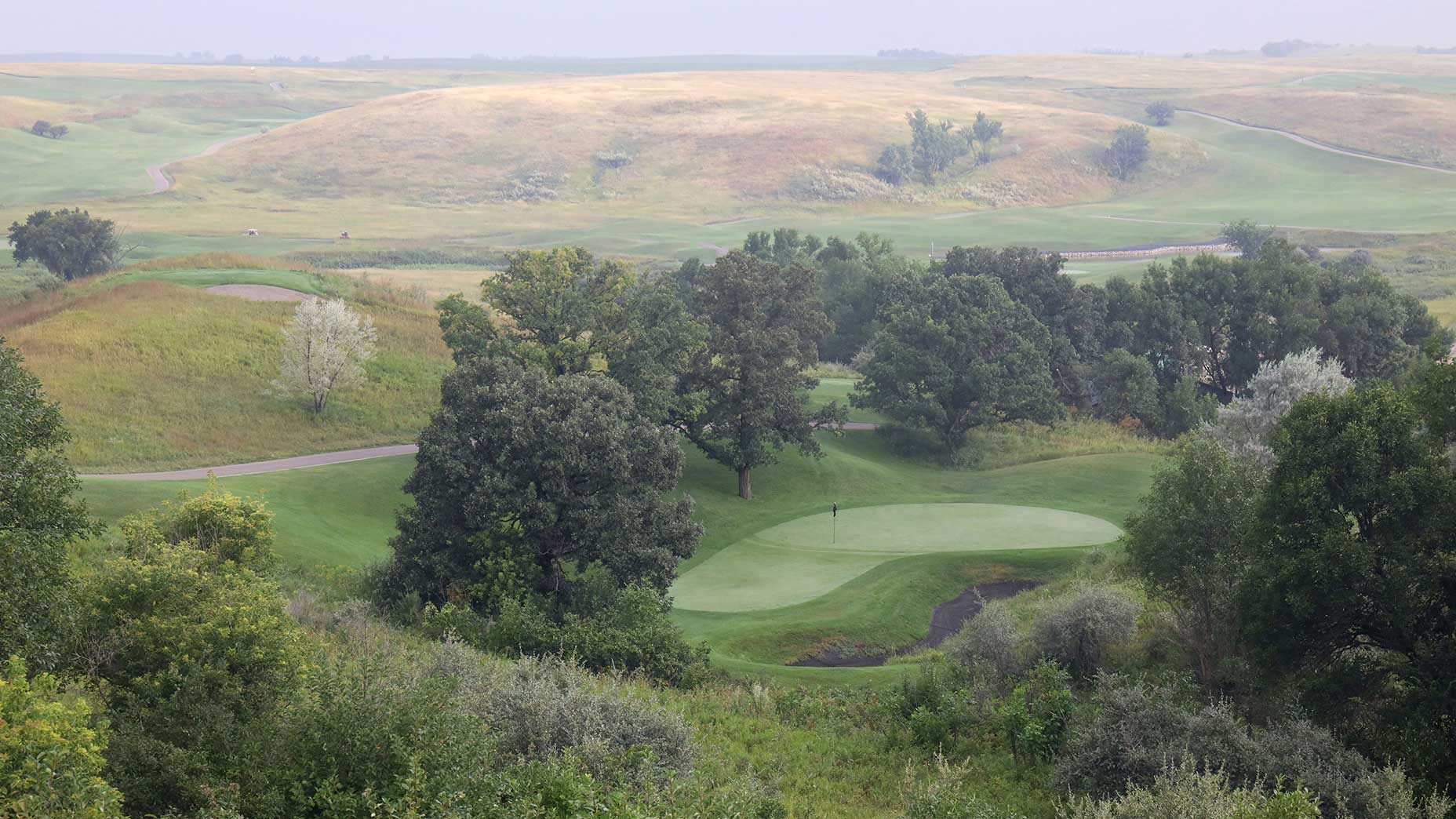 the par 3 3rd at hawktree in north dakota