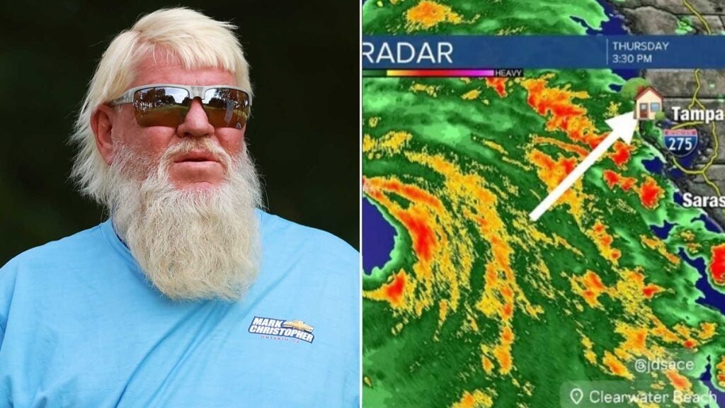 John Daly says home suffered 'total loss and devastation' from Hurricane Helene