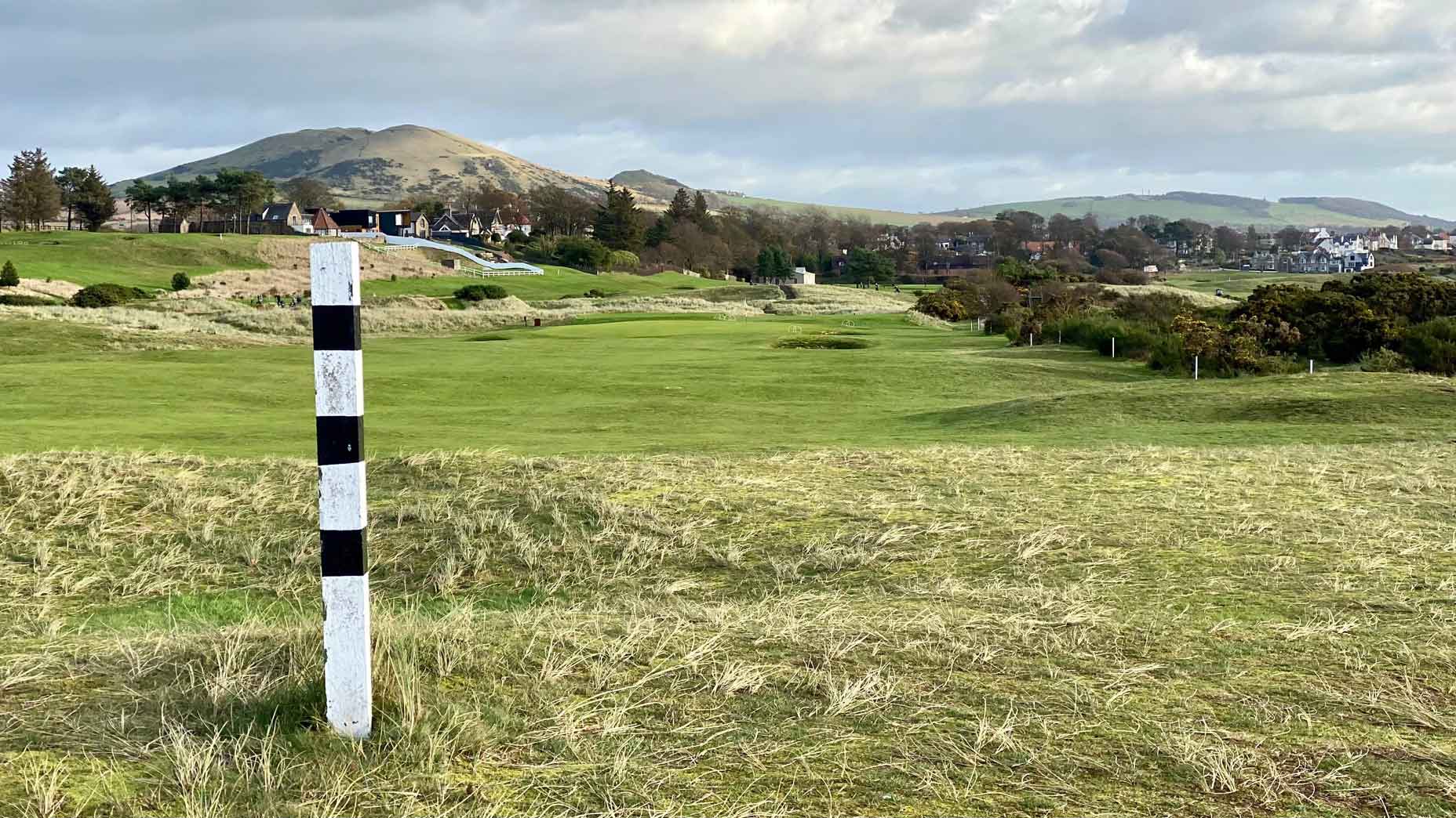 A look down the 6th hole at the 