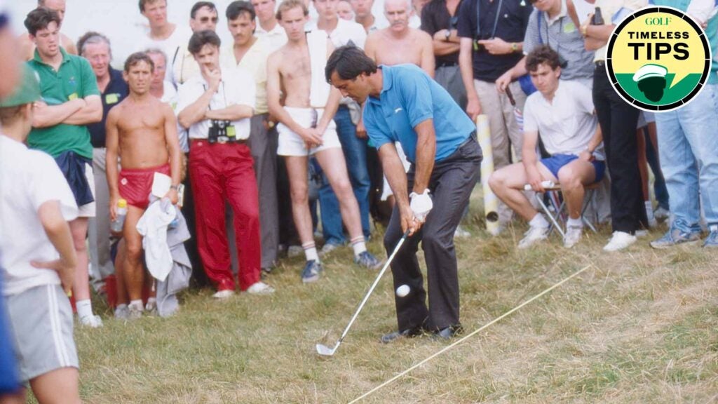 Seve Ballesteros' simple keys for hitting masterful pitch shots