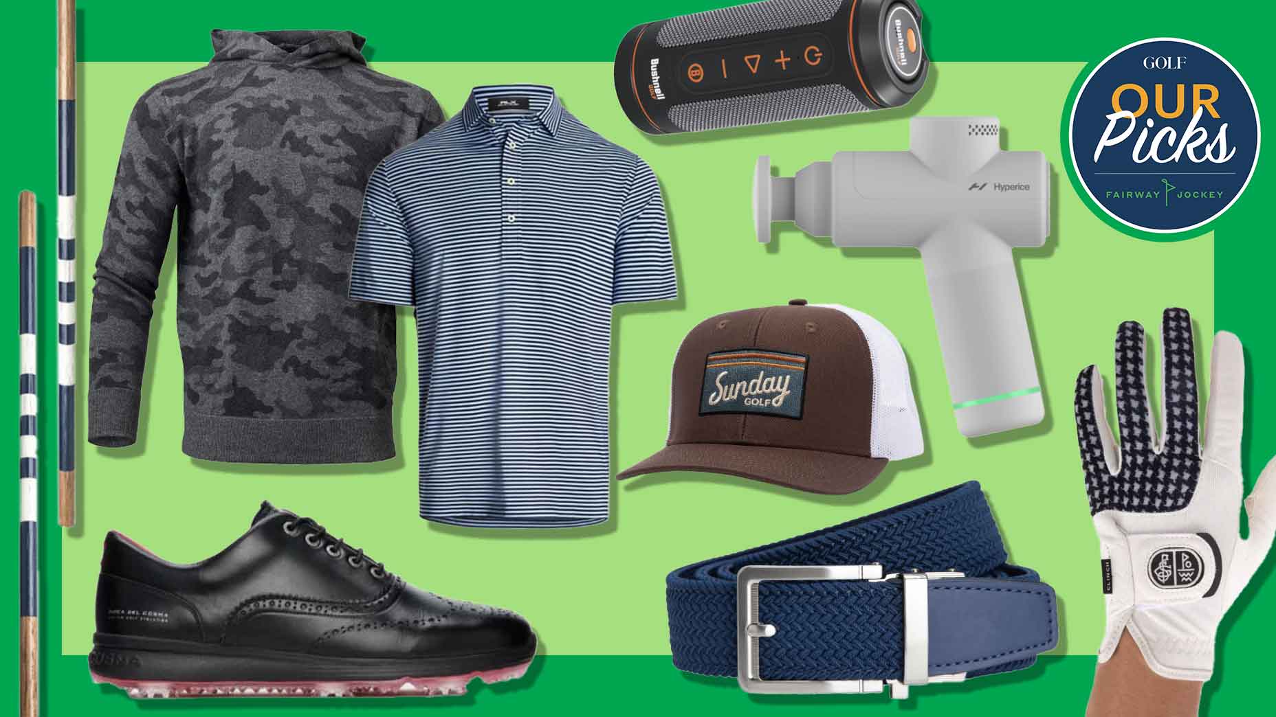 Selections from GOLF's 2024 holiday gift guide