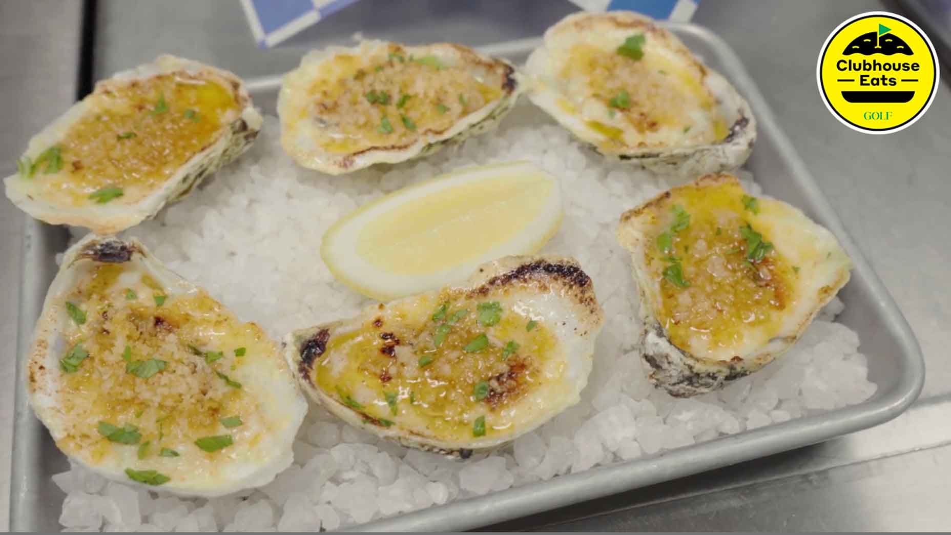 a platter of oysters at 3's Greenville