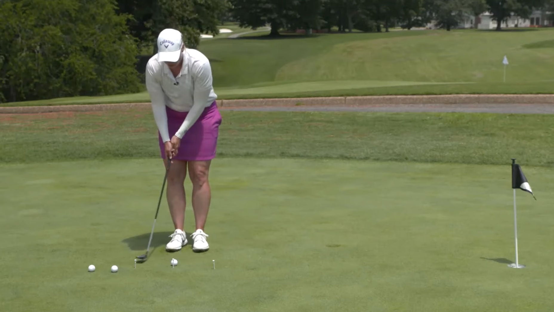 This ‘baseline’ placing drill will assist you to dial in your pace