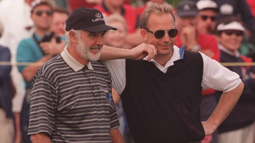 Sean Connery Kevin Costner golf