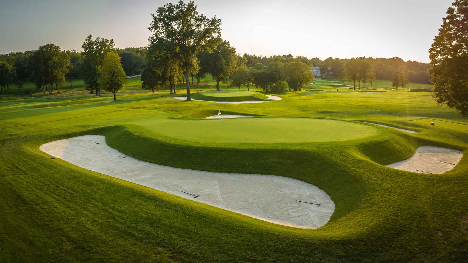 A well-guarded green at Fox Chapel