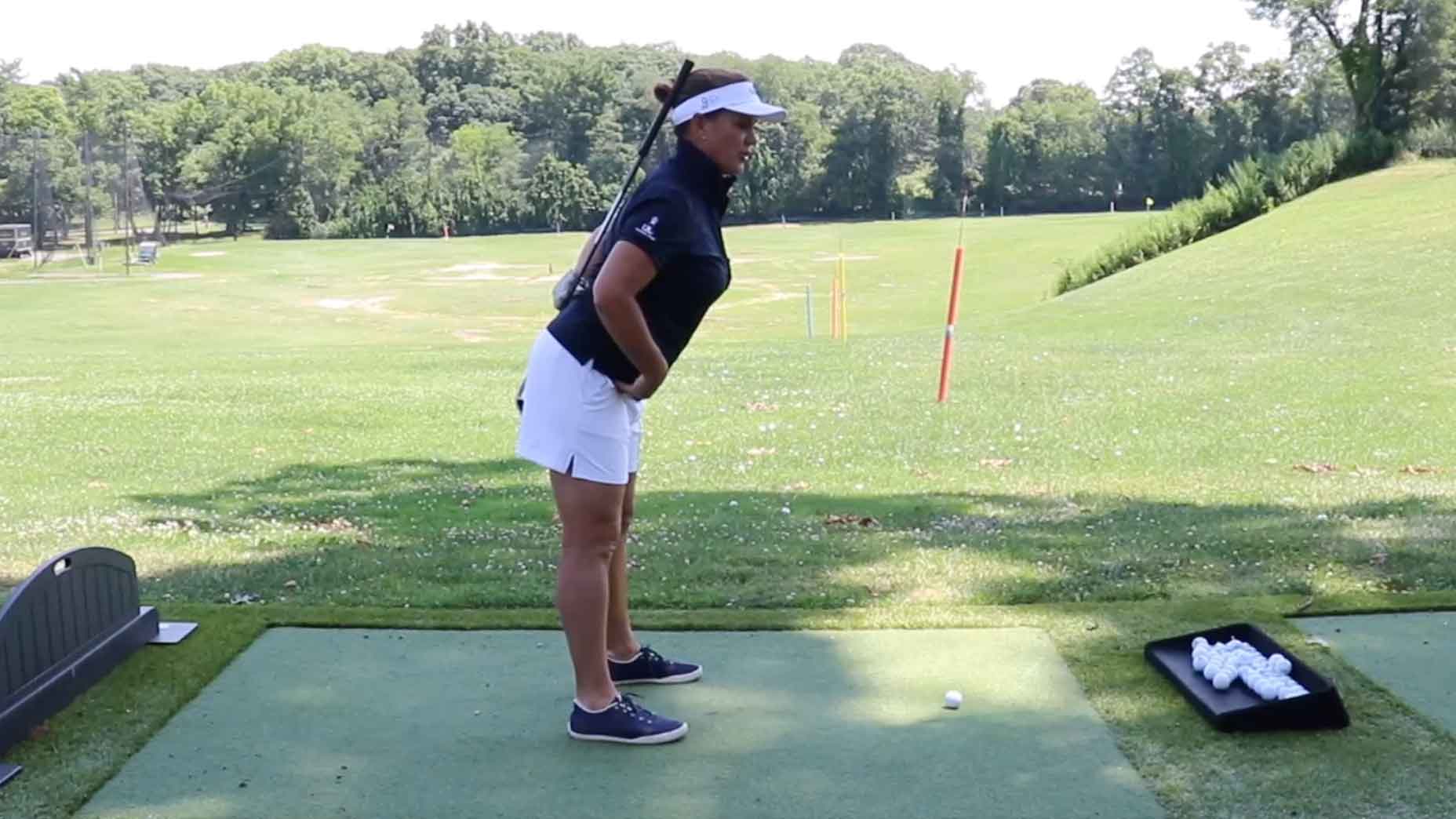 Kelley Brooke shares common setup pitfalls that can derail your swing.