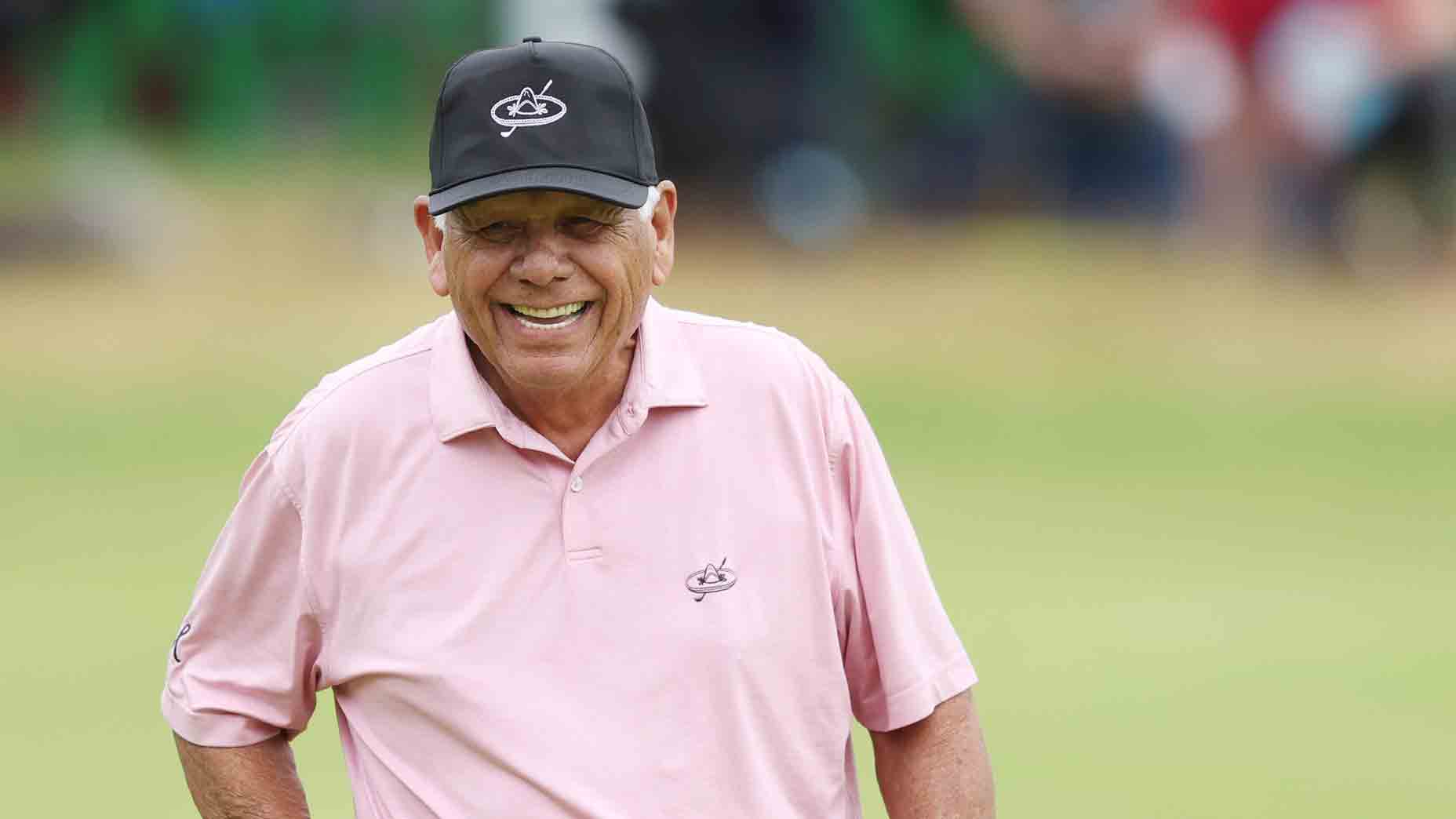 Lee Trevino, and how to pull off his 80-yard bump-and-run shot