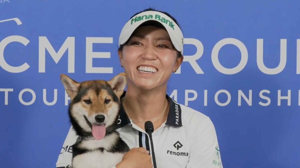 Lydia Ko explains how getting a dog changed her perspective on golf