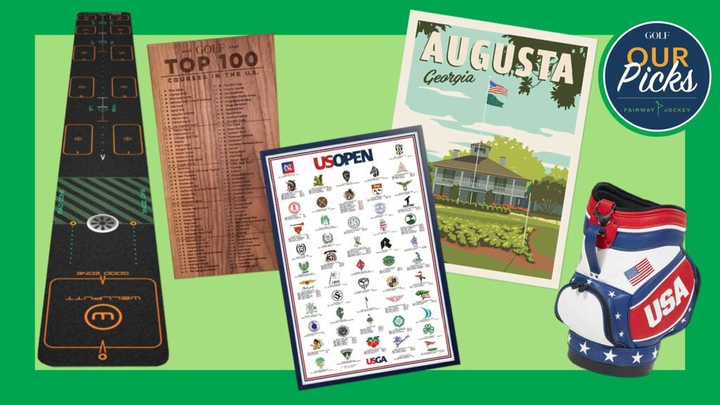 the best golf accessories and wall art for 2024