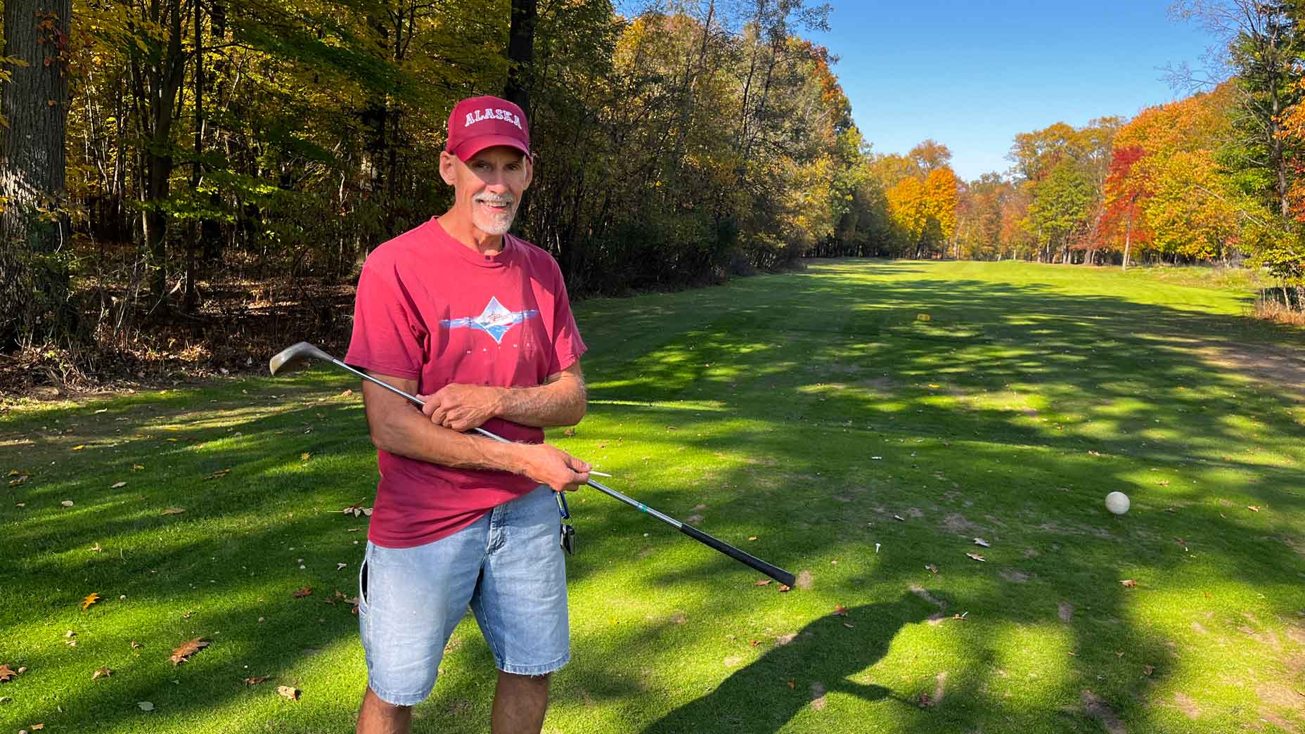 George Mesaros at Buhl Park Golf Course in Sharon, Pennsylvania.