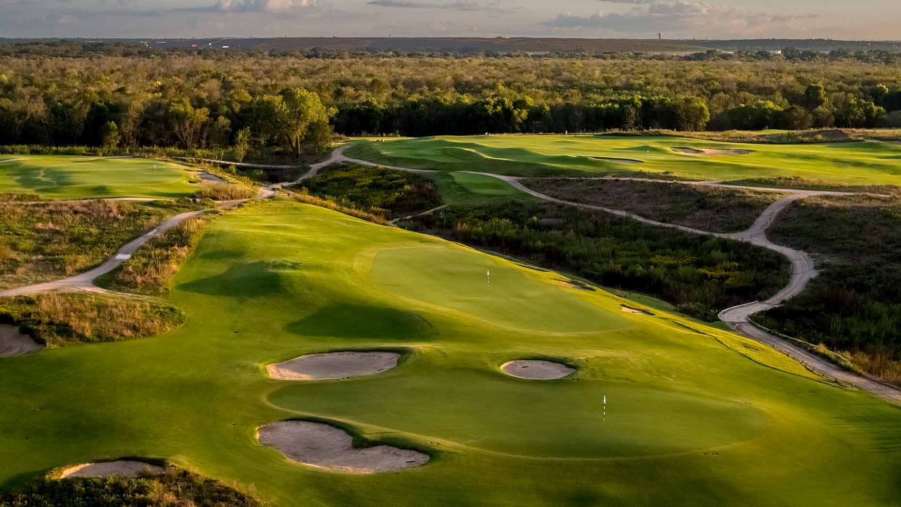 A view of Trinity Forest in Dallas, Texas.