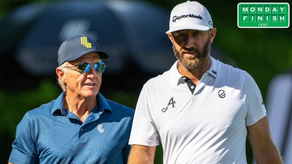 Greg Norman and Dustin Johnson are among those involved in LIV's offseason news.