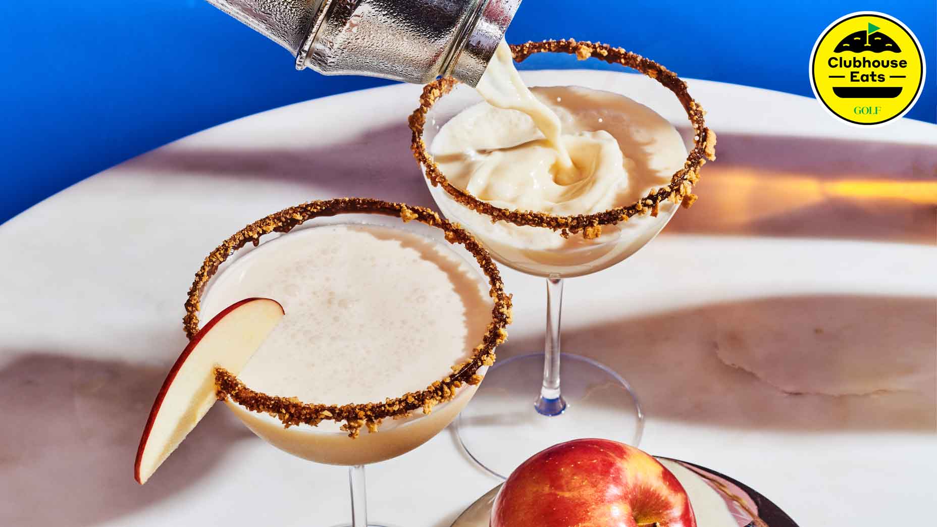 The fall apple cocktail is perfect for a festive gathering.