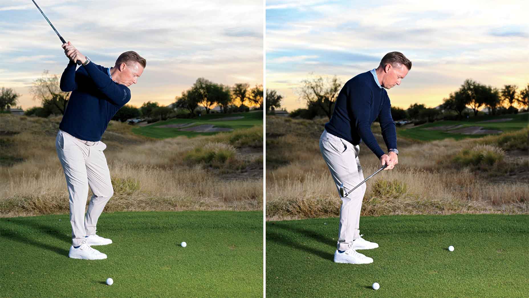 david woods demonstrates anti-slice drill