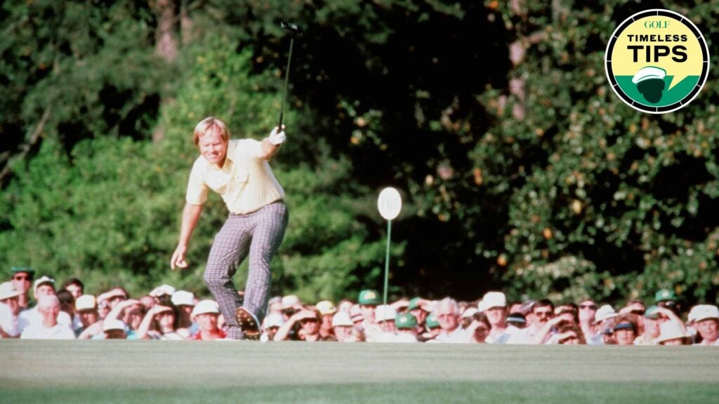 Jack Nicklaus reveals the secrets to fearless putting