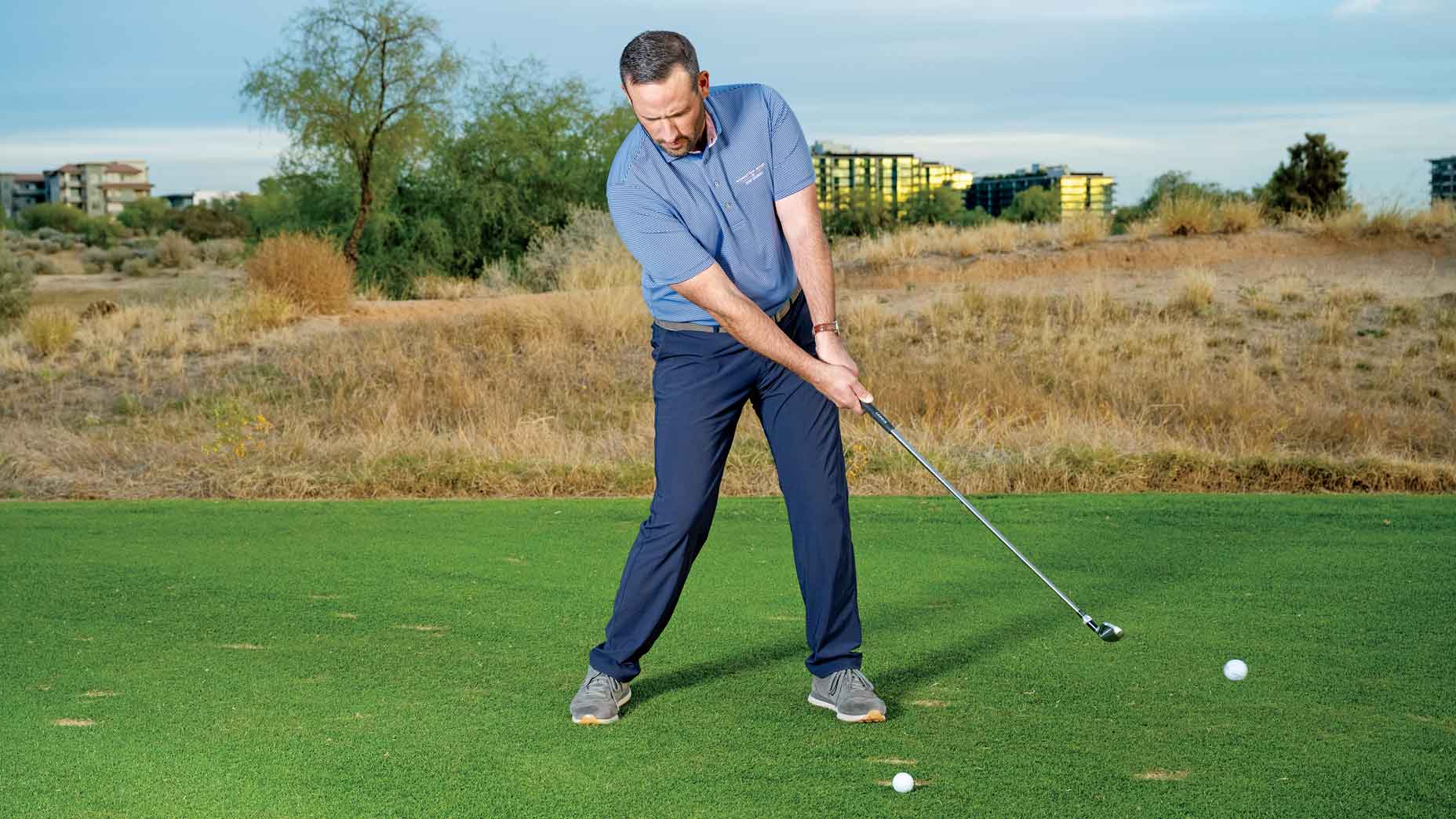 A foolproof method to stop coming over the top on the downswing