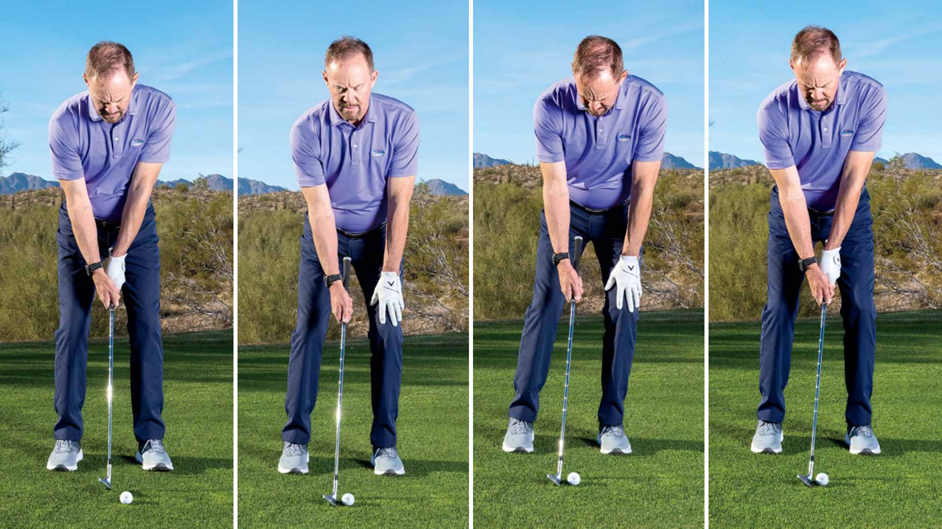 scott munroe demonstrates wedge setup tweaks