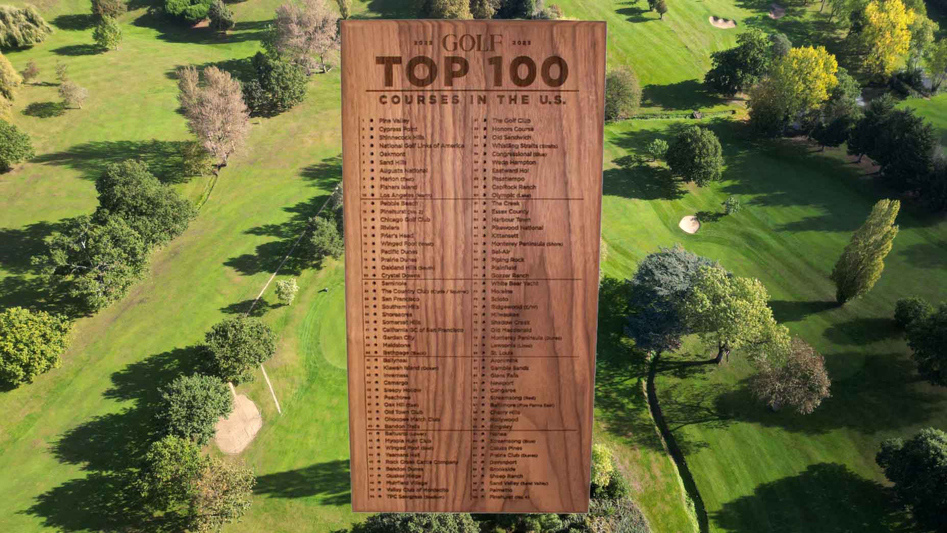 Save $75 on GOLF’s Top 100 Courses pegboards Save $75 on GOLF’s Top 100 Courses pegboards