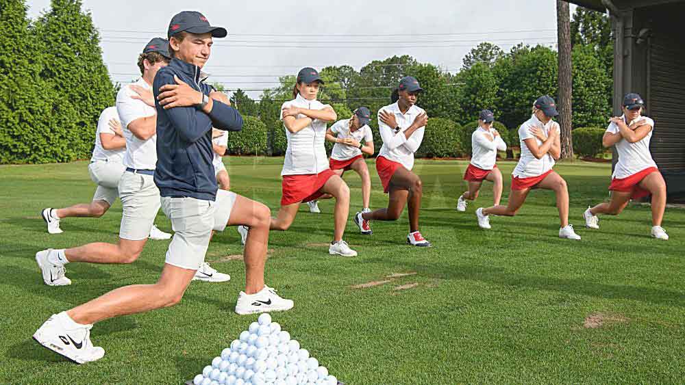 Members of the U.S. National Junior Team as seen during the U.S. National Junior Team Training Camp in the Johns Creek, GA