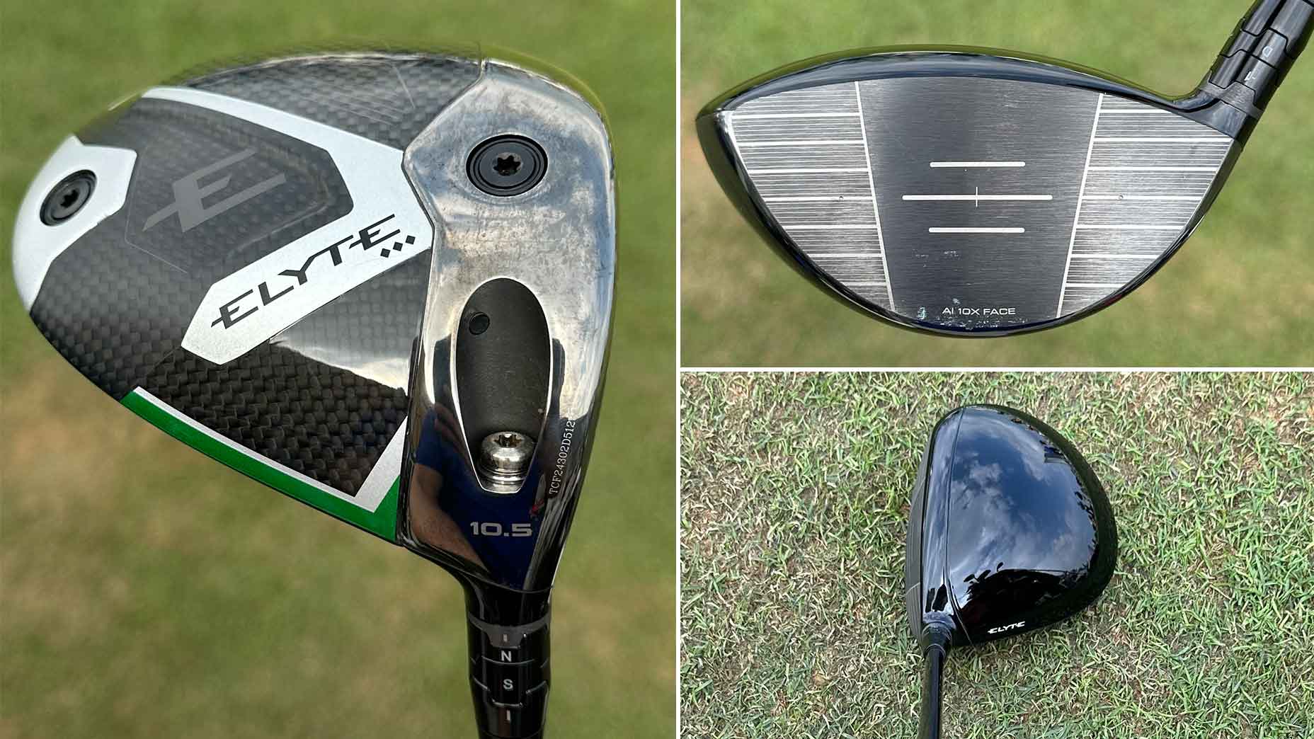 Jon Rahm's new Elyte Triple Diamond driver.