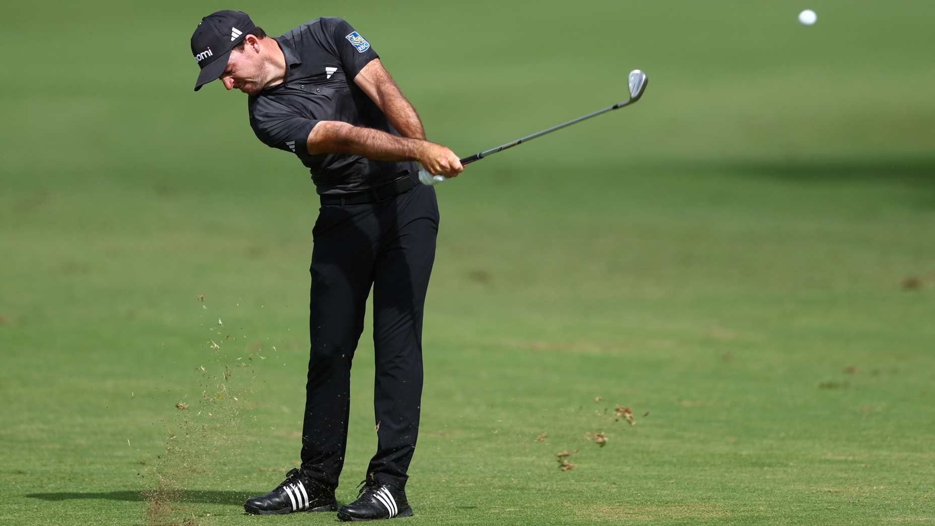 Nick Taylor plays a shot at the Sony Open.