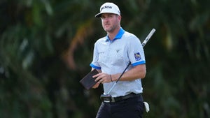 aylor Pendrith of Canada on course during the third round of the Sony Open in Hawaii at Waialae Country Club on January 11, 2025 in Honolulu, Hawaii.