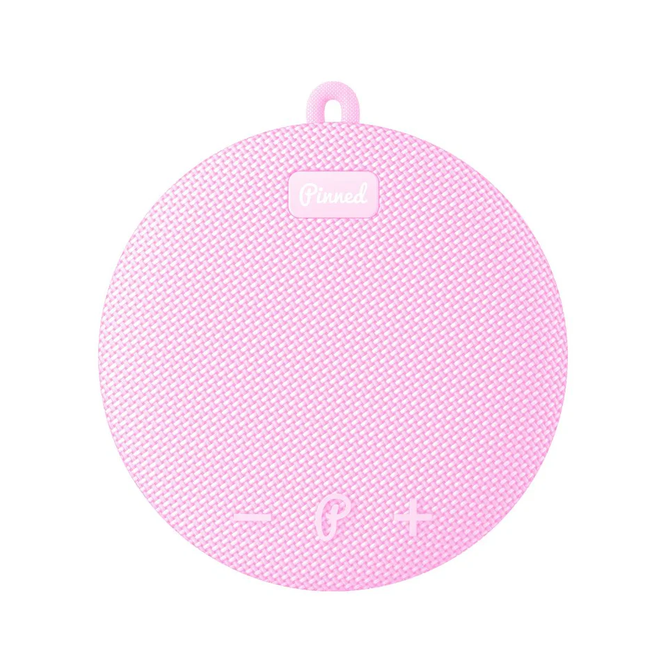 Pink Pinned Speaker