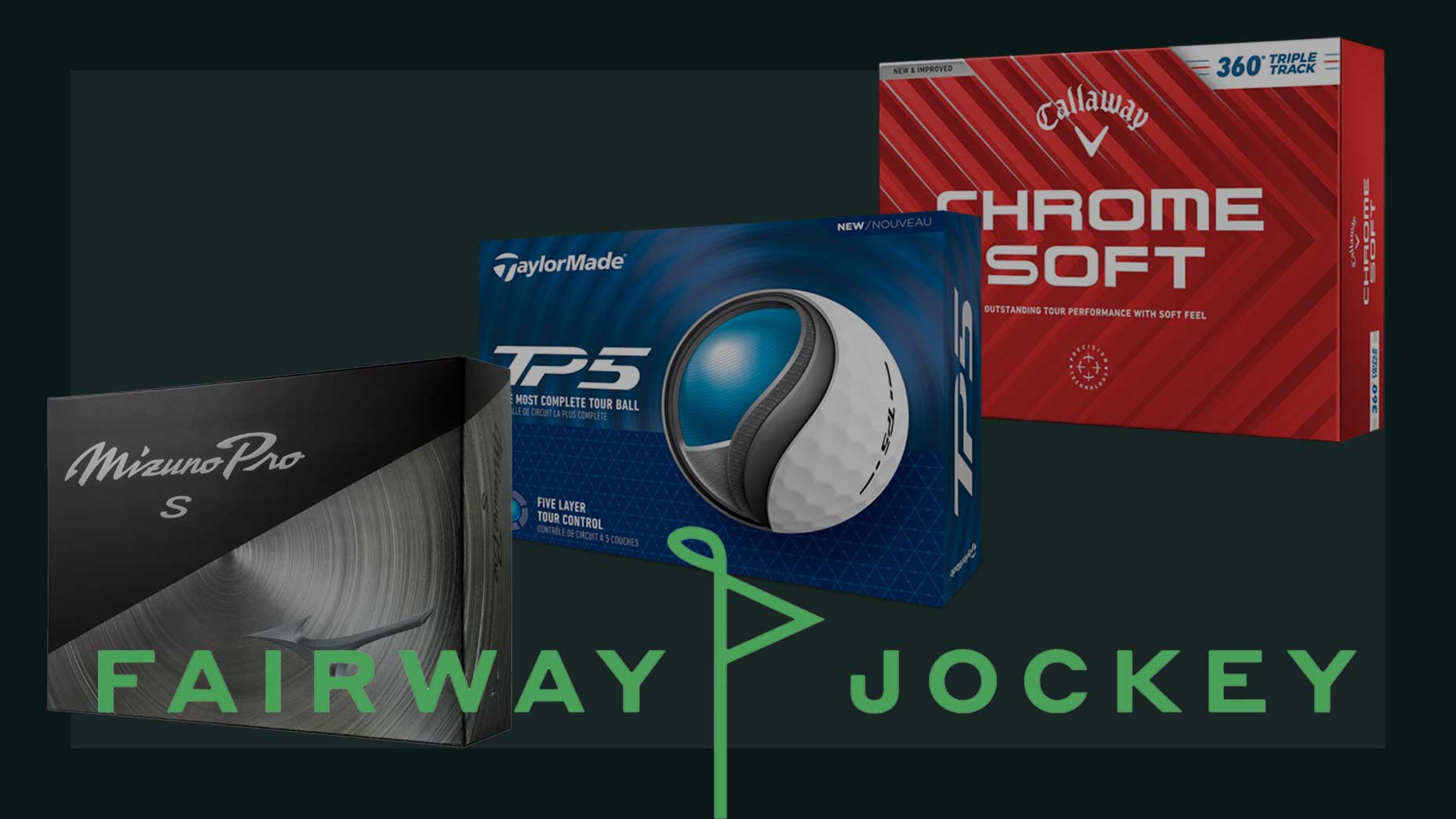 Select golf balls on sale right now on Fairway Jockey