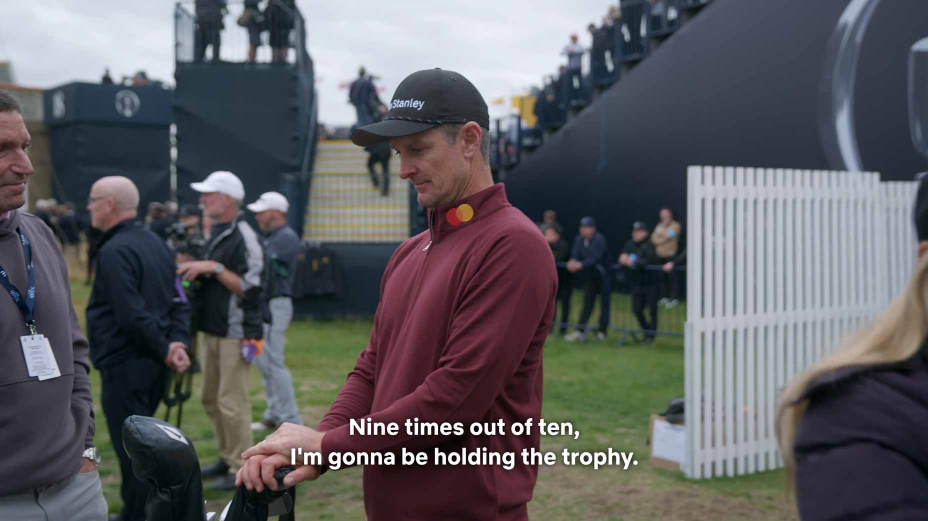 Justin Rose at Troon