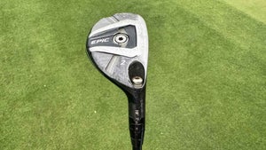 PGA Tour pro Thomas Detry's Callaway Epic 2-hybrid club.