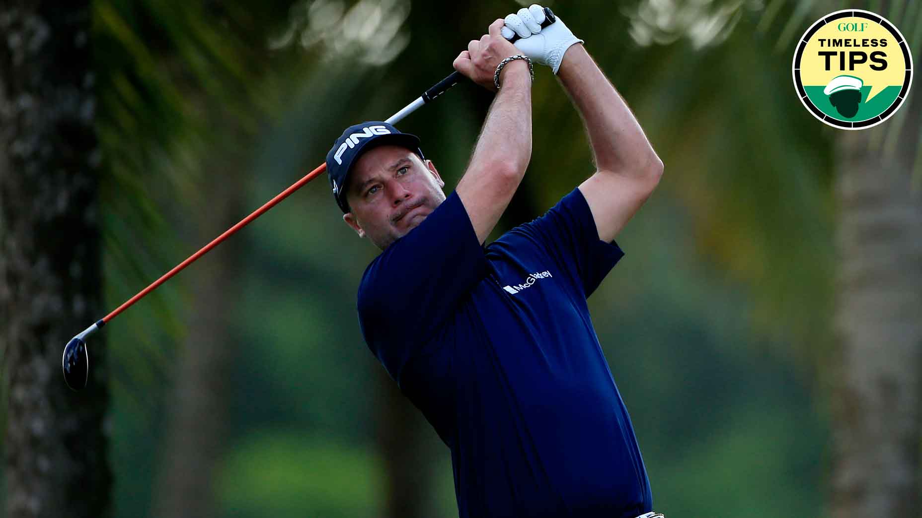 chris dimarco hits a tee shot during the 2015 puerto rico open