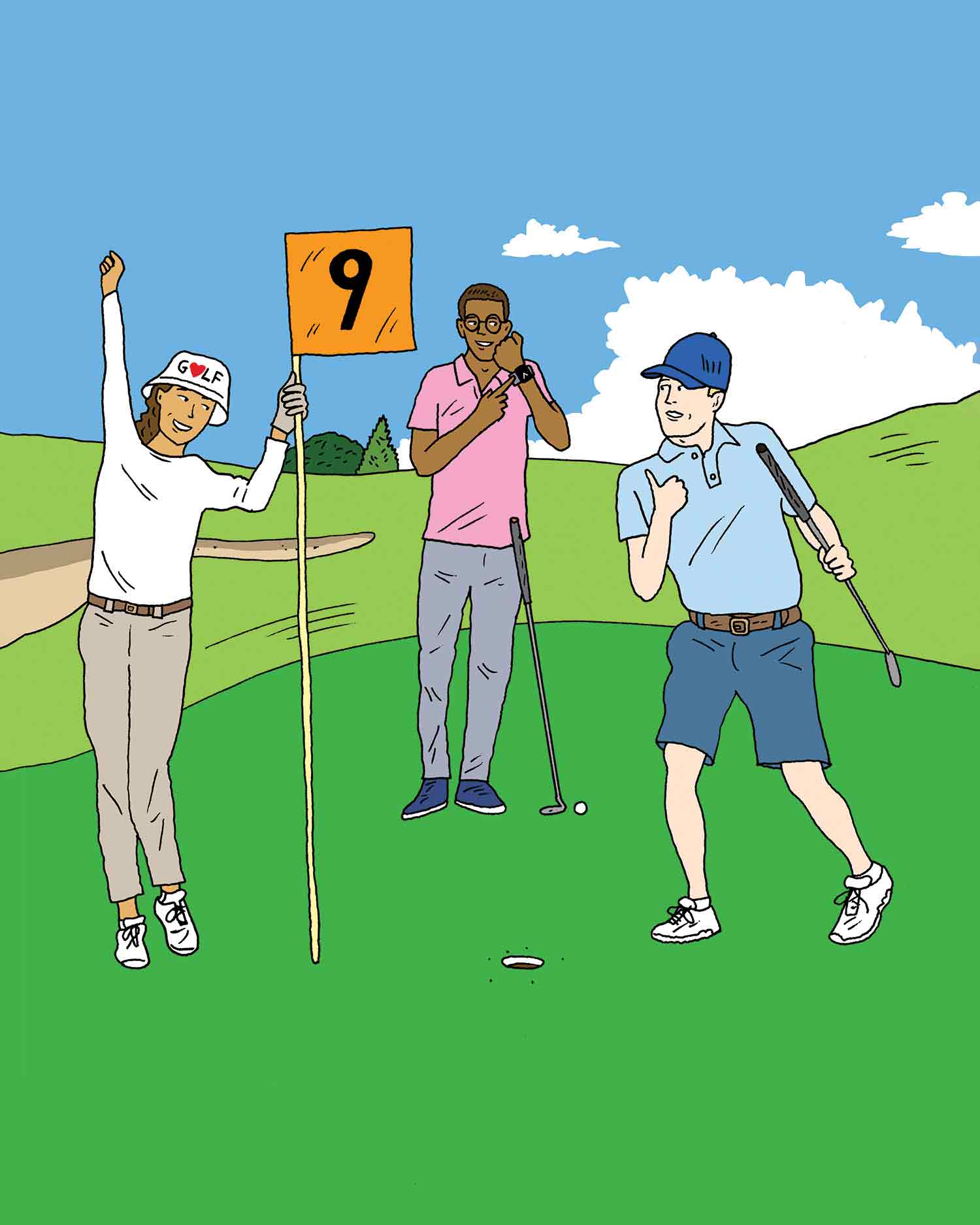 Youths, women and people of color make up golf's fastest growing demographic.