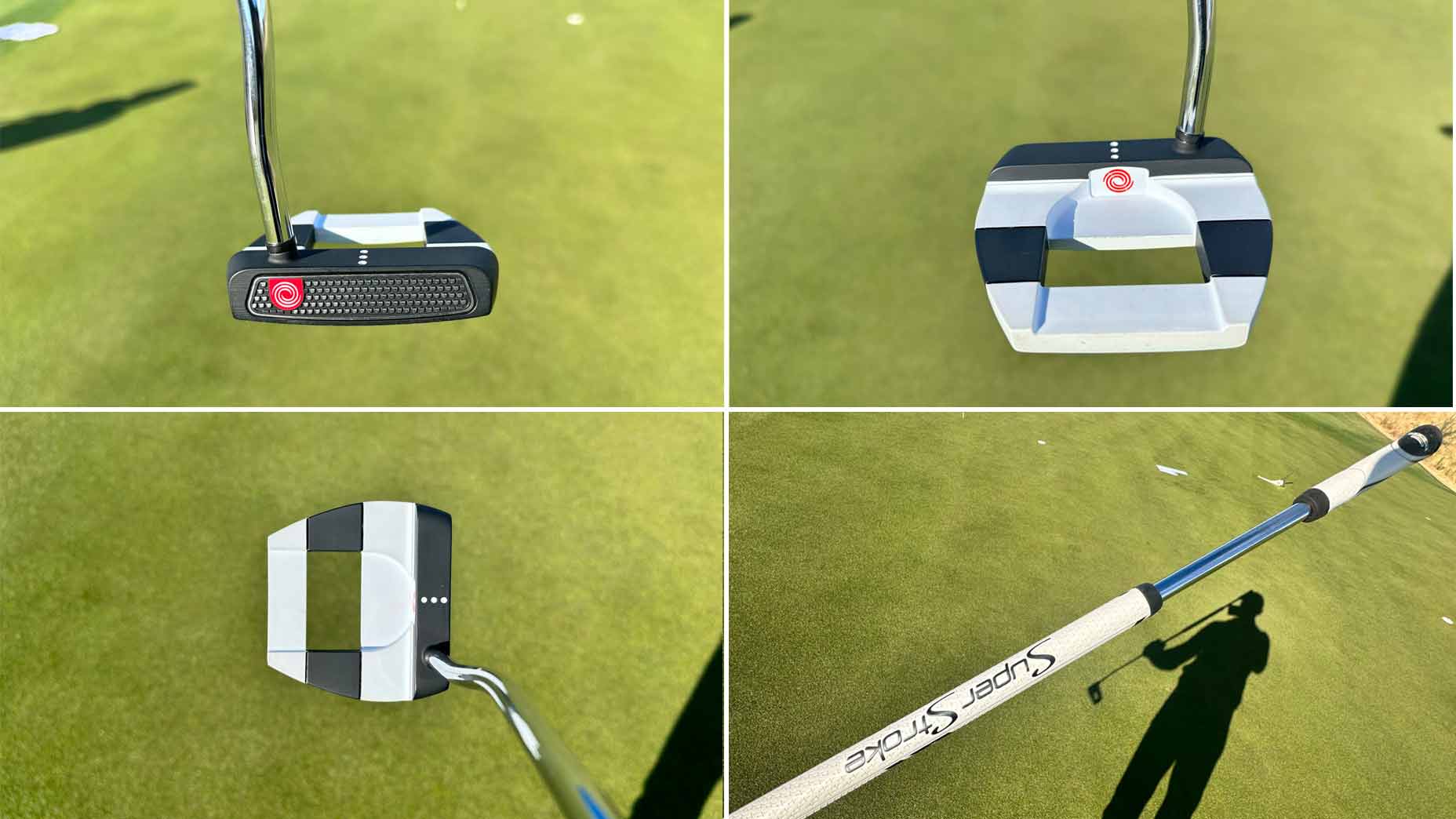 Akshay Bhatia's Odyssey broomstick Putter.