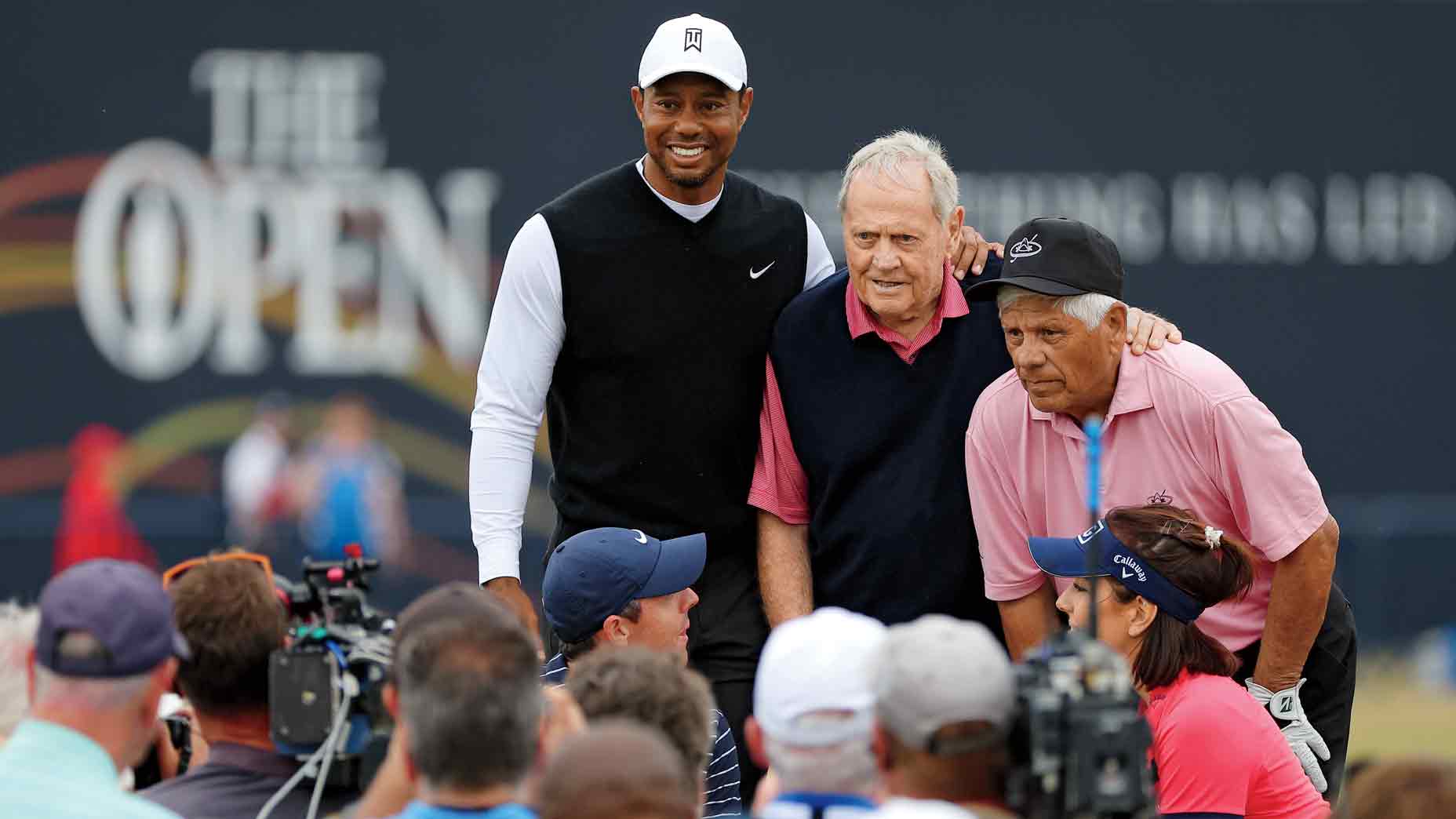 A trio with very good sticks, in July '22 in the open championship.