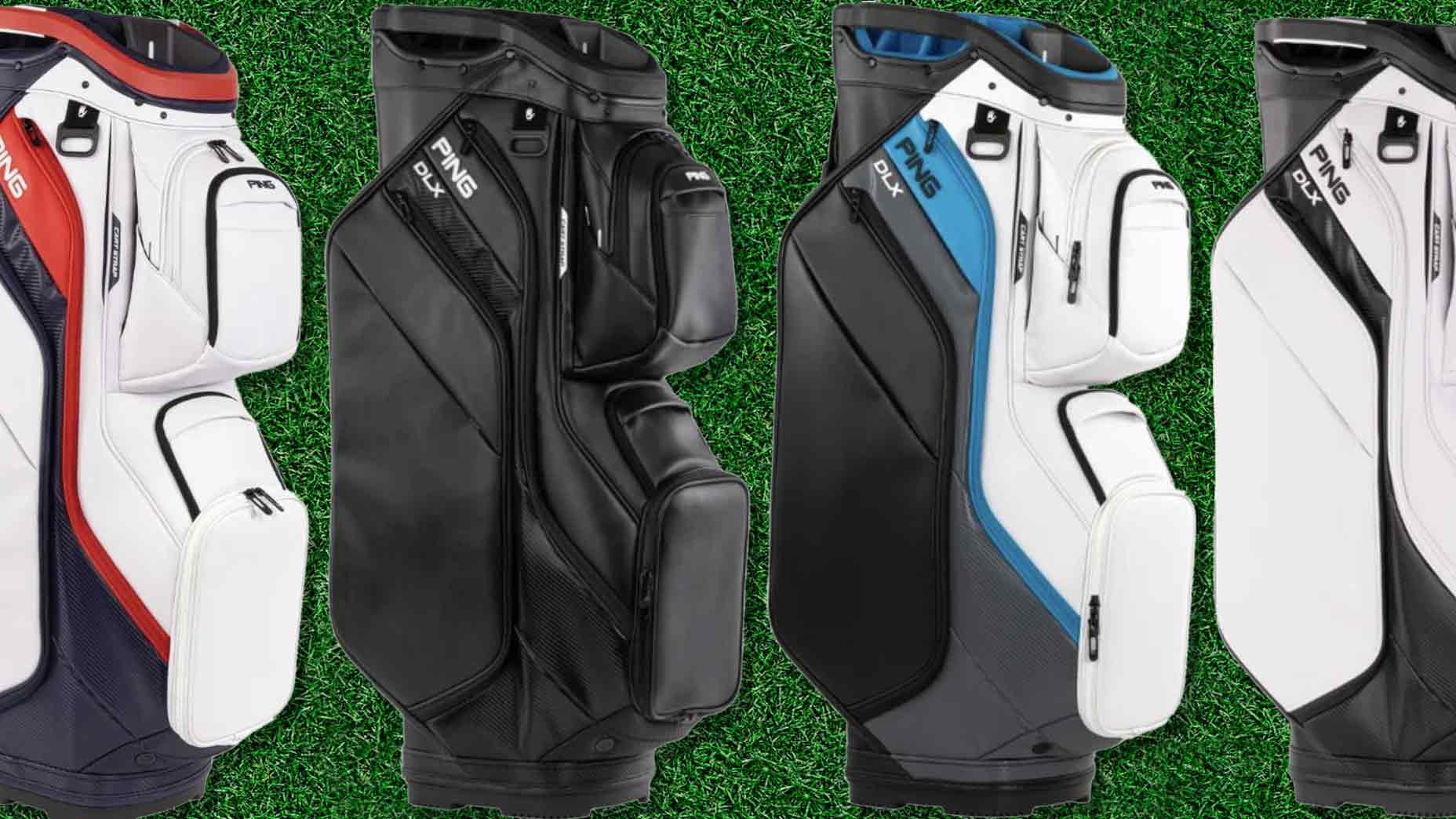 Ping DLX cart bag in four colors