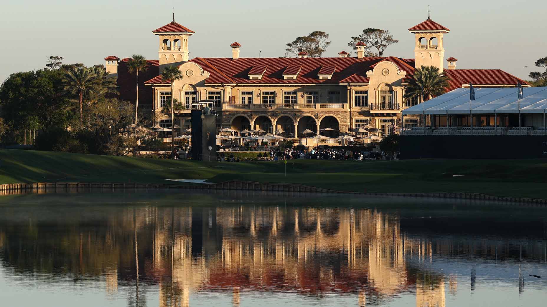 The TPC Sawgrass clubhouse.