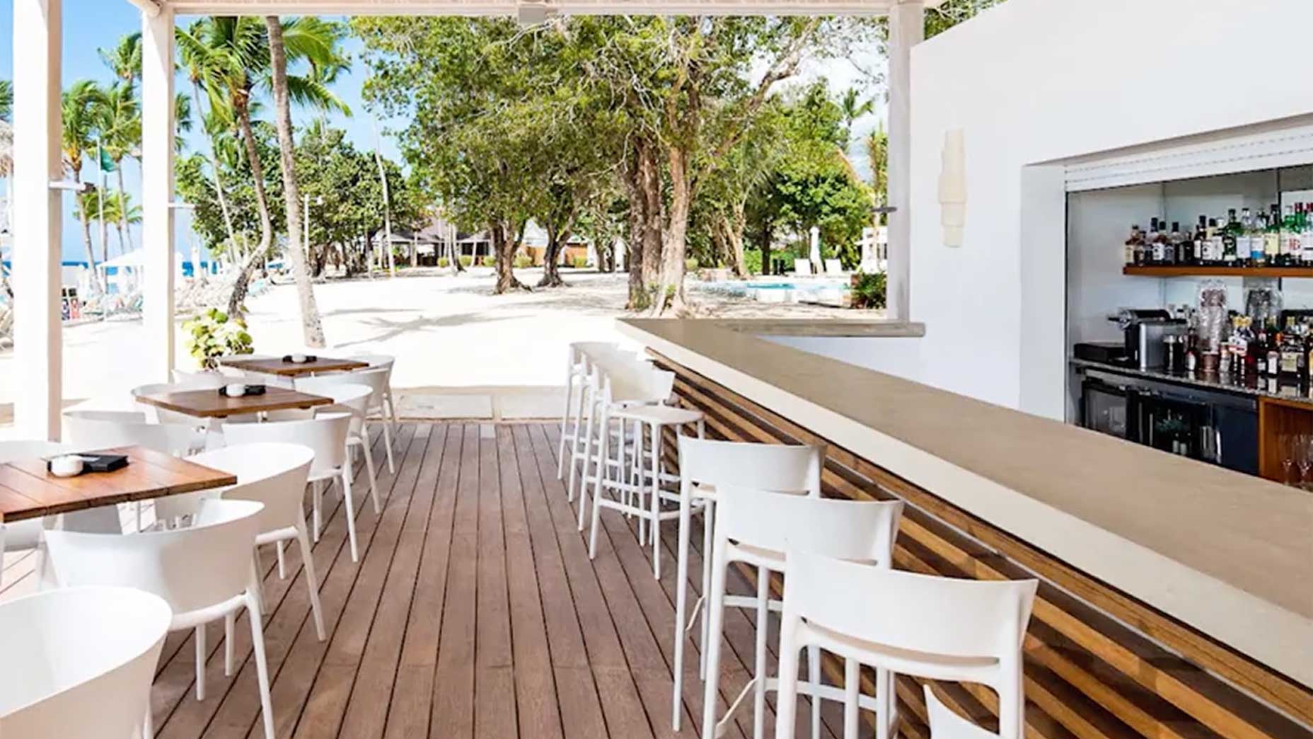 seating at a clubhouse bar