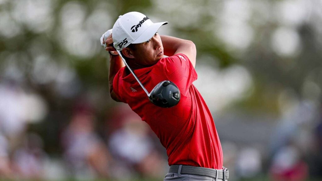 PGA Tour pro Collin Morikawa pictured during the third round of the 2025 Arnold Palmer Invitational presented by Mastercard 2025 at Arnold Palmer Bay Hill.