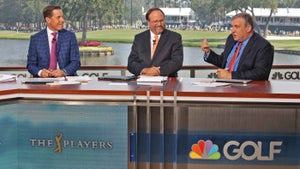 sportswriter john feinstein on golf channel desk