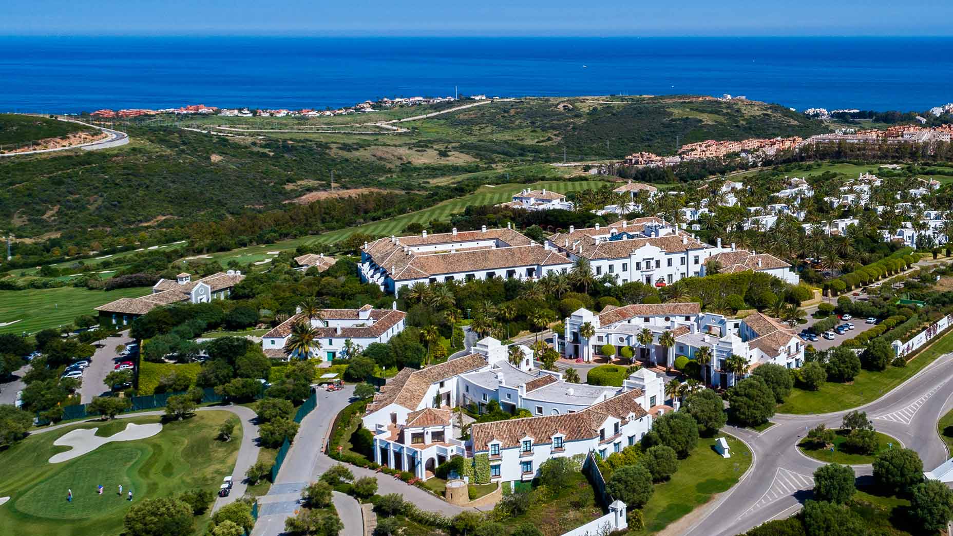 the resort at Finca Cortesin.