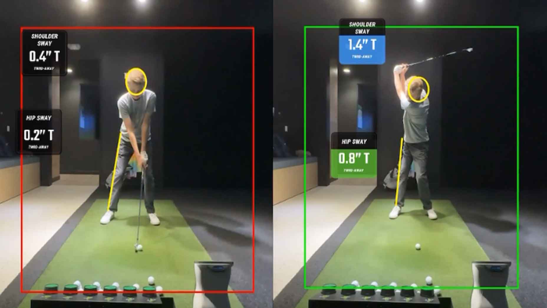 zephyr melton swing before and after side-by-side