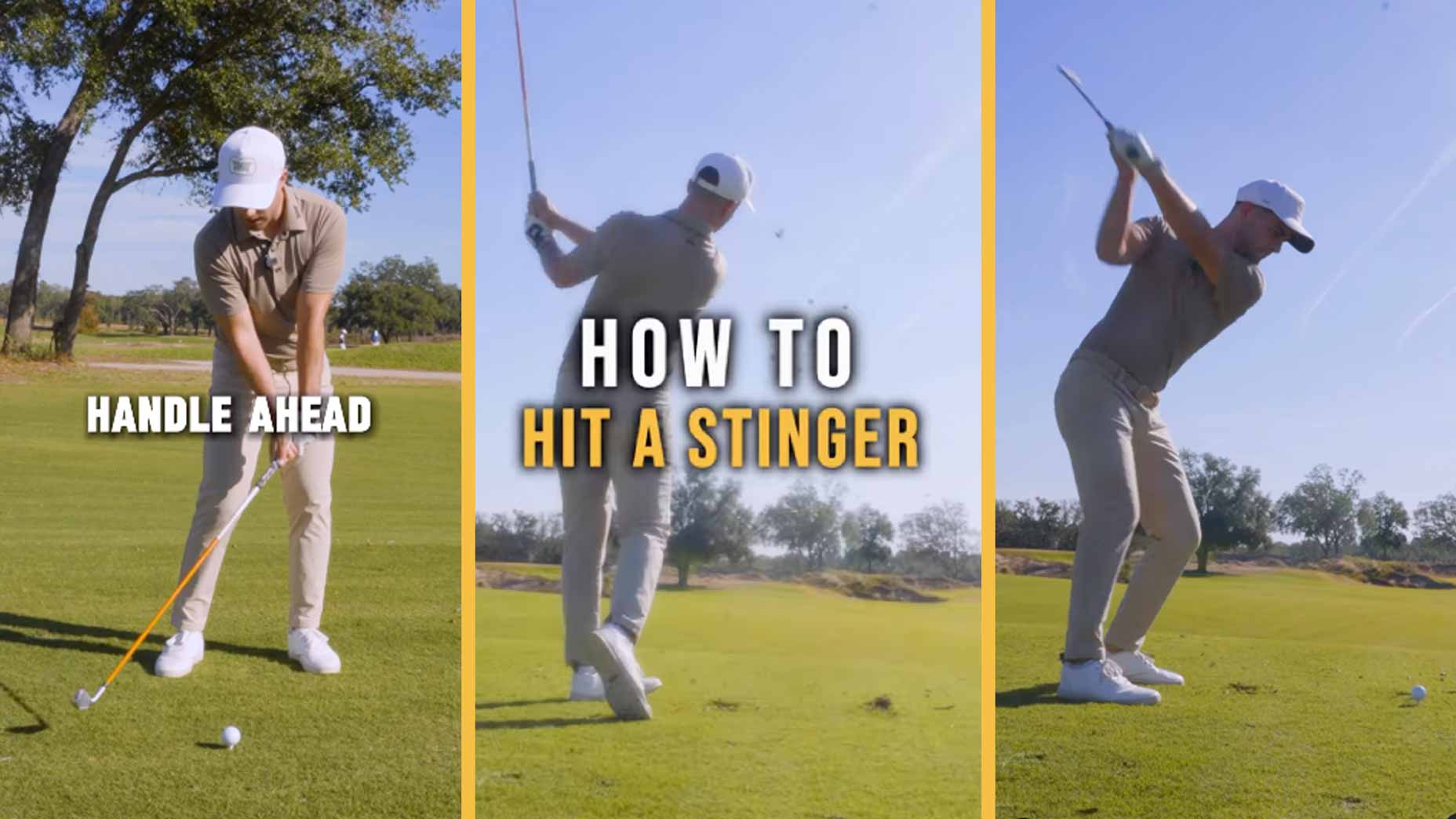 How to hit a stinger