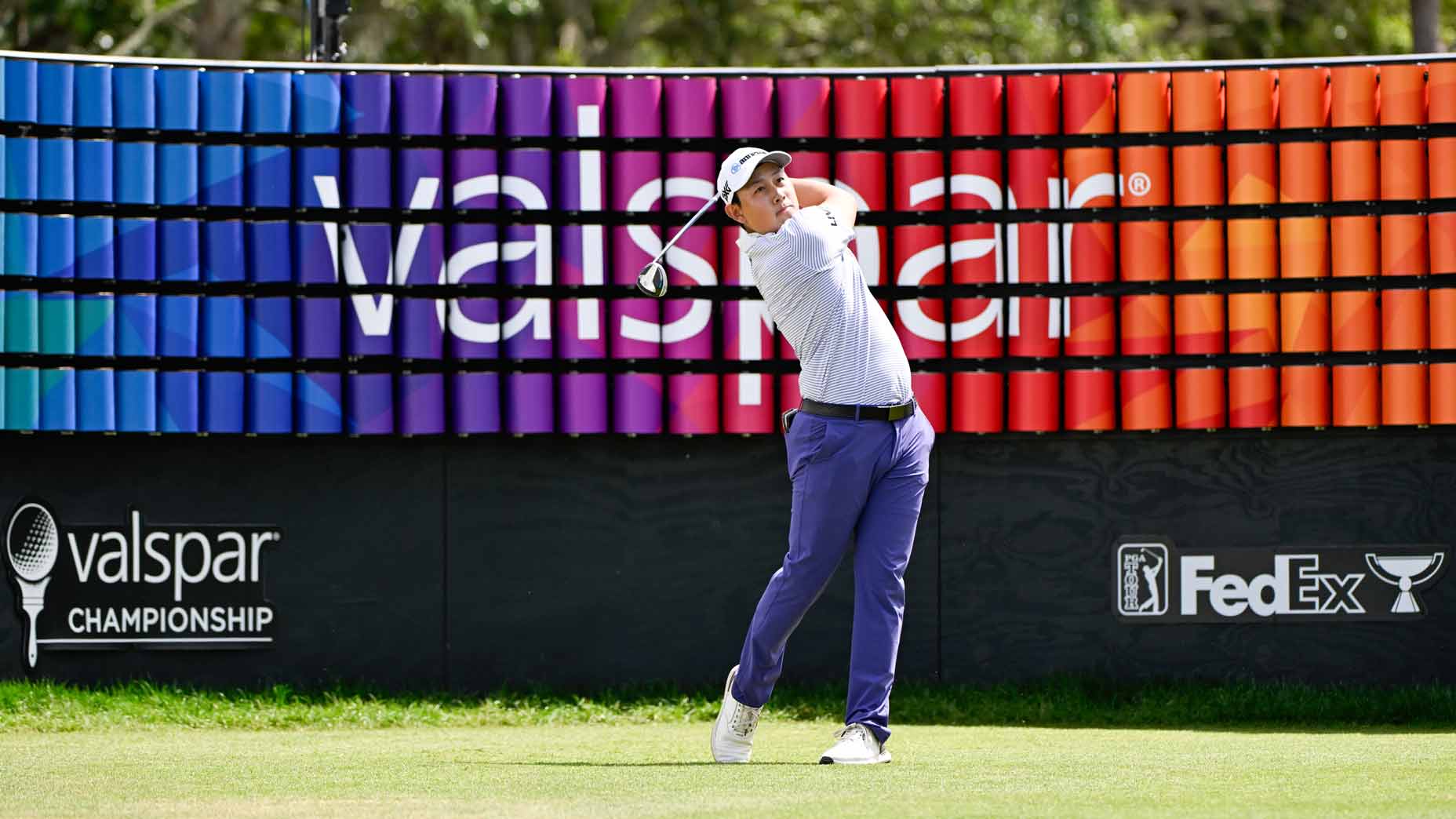 PGA Tour Pro Dylan Wu during the Valsspar Championship at Innisbrook Resort - Copperhead, March 24, 2024.