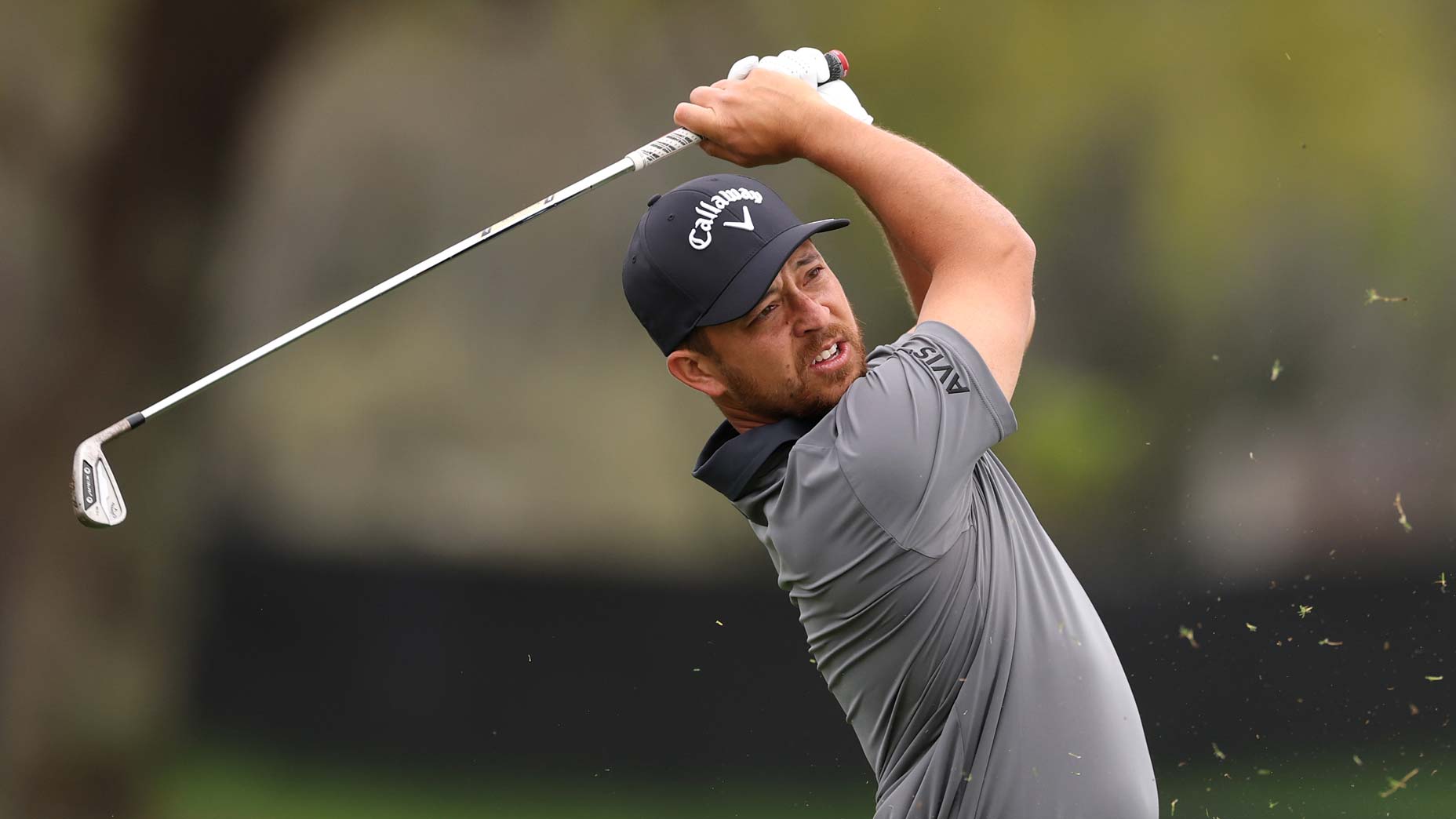 PGA Tour pro Xander Schauffele in action prior to the 2025 Arnold Palmer Invitational.