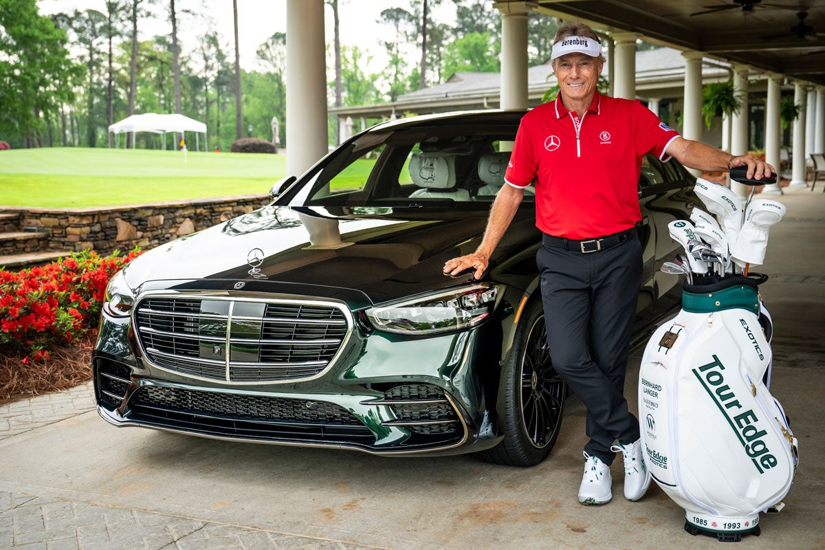 Bernhard Langer's new guru Mercedes-Benz